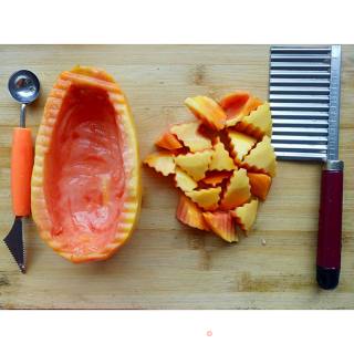 Papaya, Tremella, Lotus Seed Soup recipe