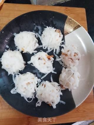 Steamed Carrot Shreds recipe