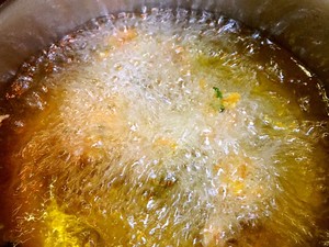 Fried Vegetarian Meatballs recipe