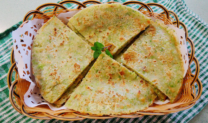Celery Leaf Pancakes recipe