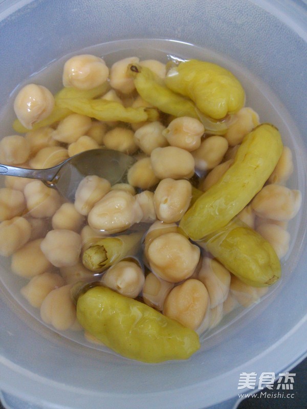 Pickled Chickpeas recipe