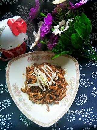 Traditional Beijing Sauce Pork Shredded recipe