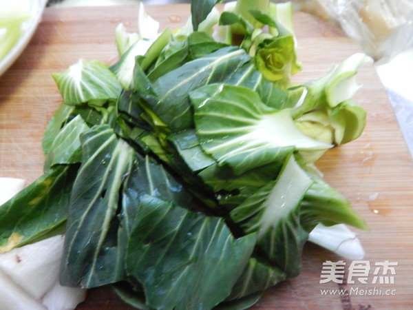 Little Green Vegetable Tofu Soup recipe