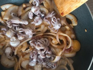 Sauteed Octopus recipe