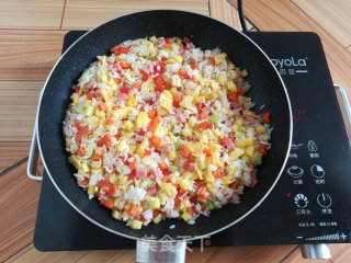 Pineapple Egg Fried Rice recipe