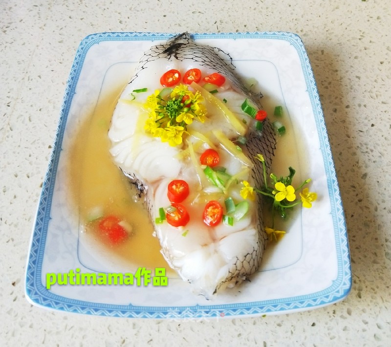 Banquet Dishes One by One Steamed Cod recipe