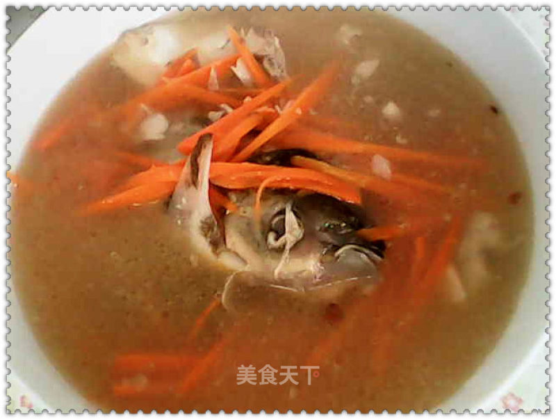 Carrot Fish Head Soup recipe