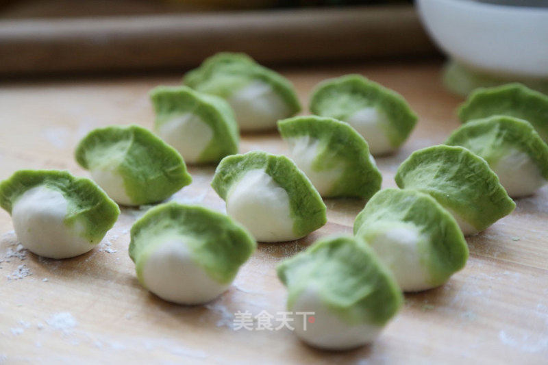 Baicai Jade Dumplings-the Best Way to Cure Children's Picky Eaters recipe