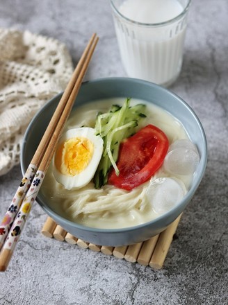 Soy Milk Cold Noodles recipe