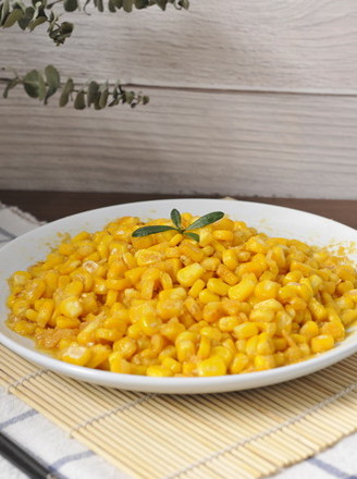 I Am Willing to Eat Two More Bowls of Rice for this Plate of Jinsha Corn!
