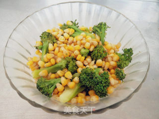 Broccoli with Corn recipe