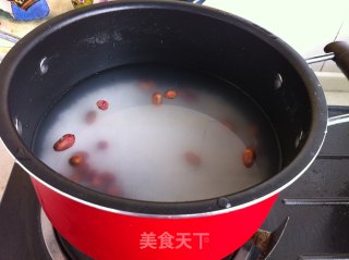 Peanuts, Candied Dates and Yam Congee recipe