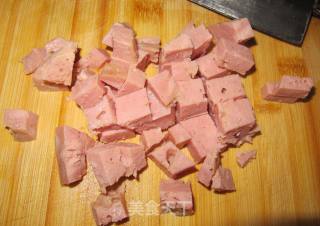 Cucumber with Luncheon Meat recipe