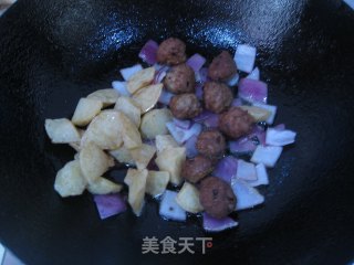 Potato Roast Meatballs recipe