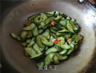 Tossed Cucumber recipe