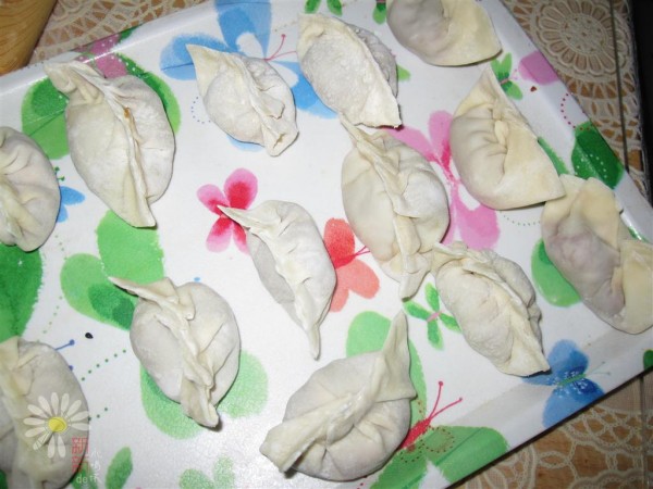 Mushroom Pork Dumplings recipe