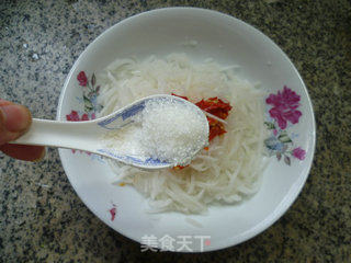 Shredded Radish recipe