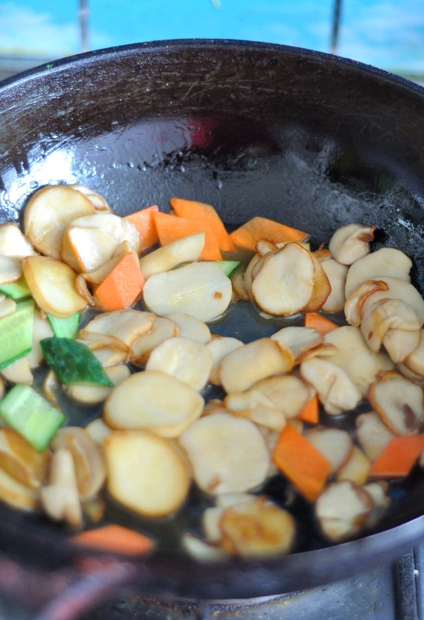 Colorful Fried Pork recipe