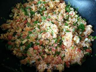 Tomato and Egg Fried Rice + Sugar Yolk Fried Egg recipe