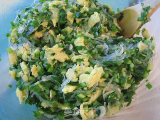 Leek Egg Vermicelli Pie recipe