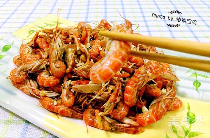 Stir-fried Shrimp with Garlic Chili Sauce recipe
