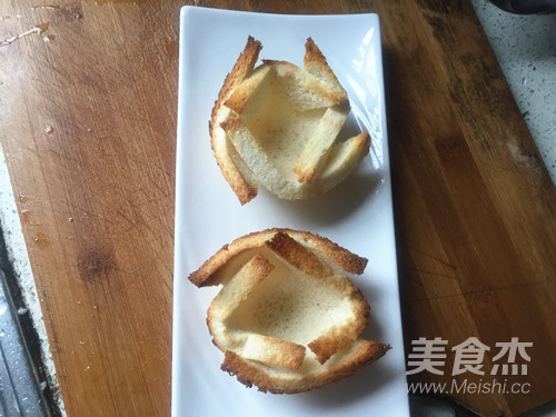 Egg Fried Rice Toast Cup recipe