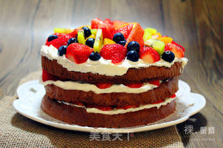 Naked Cake-healthy Zero Addition recipe