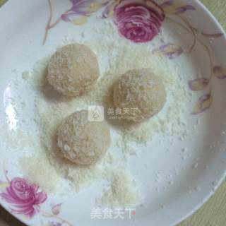 Egg White Coconut Balls recipe