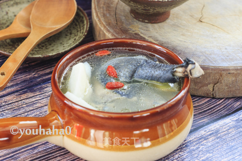 Yam Black Chicken Soup recipe