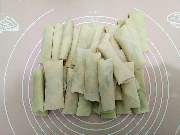 Three Silk Spring Rolls recipe