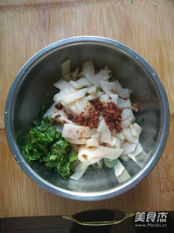 Noodles that are Not Washed with Water recipe