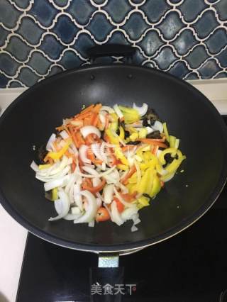Vegetable Egg Noodles recipe