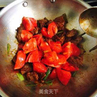 Stewed Beef Brisket with Tomatoes recipe