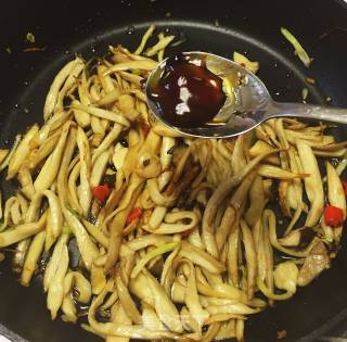 Spicy Shredded King Pleurotus recipe
