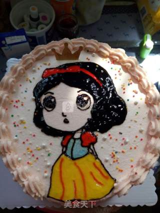 Snow White Birthday Cake recipe