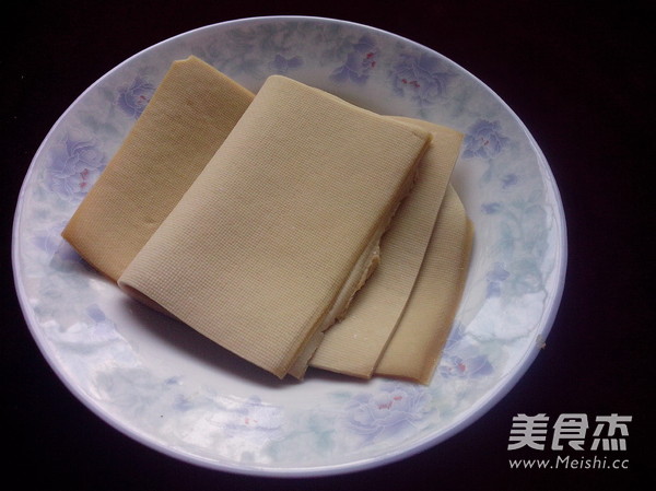 Cucumber Fried Bean Curd recipe