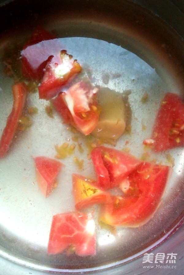 Northeastern Tomato and Egg Knob Soup recipe