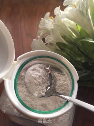 Flour Making for Breakfast Crepes recipe