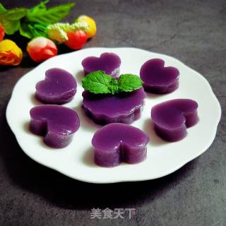 Purple Sweet Potato Cake recipe