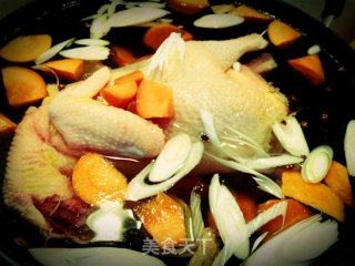 Beauty Chicken Soup (adding Ginseng is Sam Chicken Soup) recipe