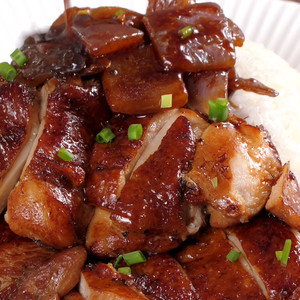 Black Pepper Chicken Drumstick Rice recipe