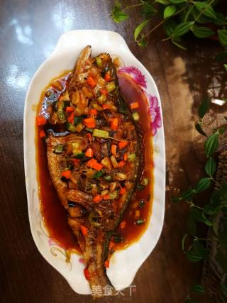 Sweet and Sour Yellow Croaker recipe