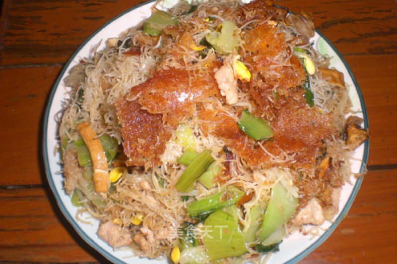 Homemade Fried Rice Noodles