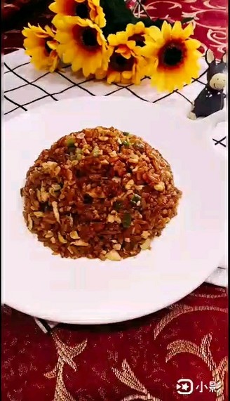 Soy Sauce Fried Rice recipe