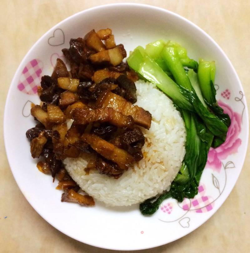 Braised Pork Rice-simple and Easy to Make! recipe