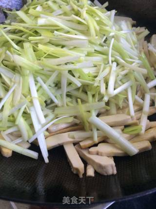 Stir-fried Bean Curd recipe