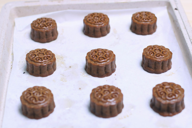 Brown Sugar Five Nut Mooncake recipe