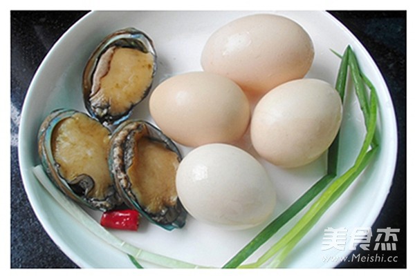 Steamed Egg with Baby Abalone recipe