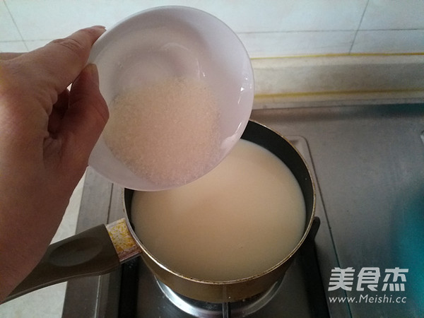 Lotus Seed Soy Milk Pudding recipe