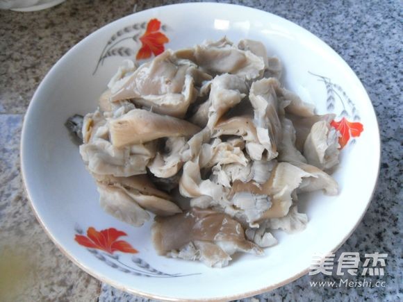 Roasted Fresh Mushrooms with Chinese Cabbage recipe
